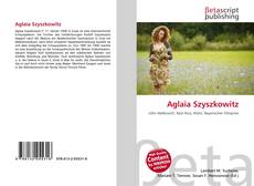 Aglaia Szyszkowitz的封面