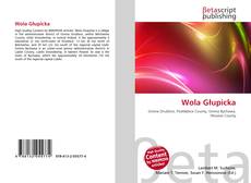 Buchcover von Wola Głupicka