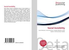 Buchcover von Social Invisibility