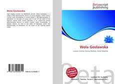 Copertina di Wola Gosławska