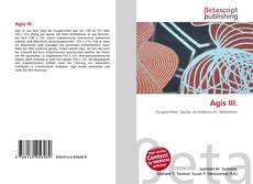 Agis III.的封面
