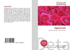 Aglaureion kitap kapağı