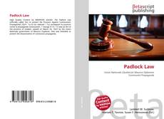 Buchcover von Padlock Law