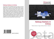 Buchcover von Railway Stations in Eritrea