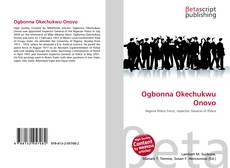 Couverture de Ogbonna Okechukwu Onovo