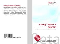 Copertina di Railway Stations in Germany