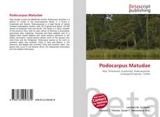 Capa do livro de Podocarpus Matudae 