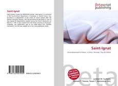 Buchcover von Saint-Ignat