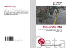 Couverture de HMS Achates (H12)