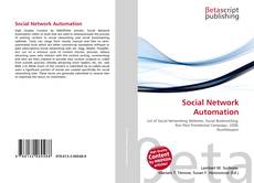 Capa do livro de Social Network Automation 