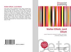 Couverture de Walter Elliott, Lord Elliott
