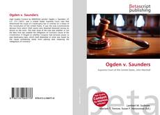 Couverture de Ogden v. Saunders