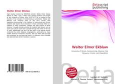 Couverture de Walter Elmer Ekblaw