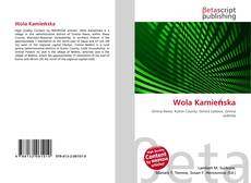 Couverture de Wola Kamieńska