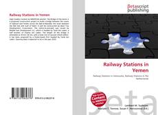 Couverture de Railway Stations in Yemen