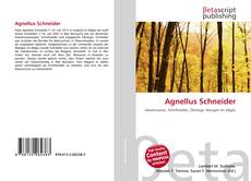 Copertina di Agnellus Schneider