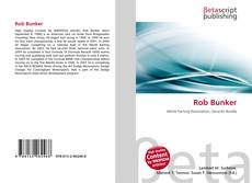 Buchcover von Rob Bunker