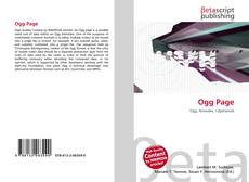 Copertina di Ogg Page