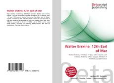Couverture de Walter Erskine, 12th Earl of Mar