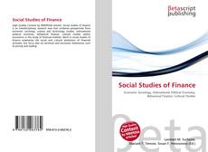 Copertina di Social Studies of Finance