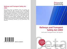 Copertina di Railways and Transport Safety Act 2003