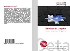 Copertina di Railways in Guyana