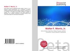Copertina di Walter F. Morris, Jr.