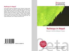 Couverture de Railways in Nepal
