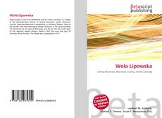 Capa do livro de Wola Lipowska 