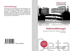Capa do livro de Padmanabhanagar 