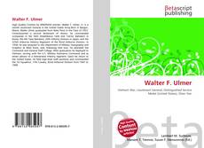Capa do livro de Walter F. Ulmer 
