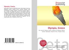 Capa do livro de Olympia, Greece 