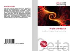 Capa do livro de Wola Maradzka 