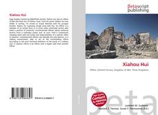 Capa do livro de Xiahou Hui 