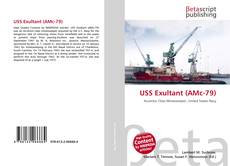 Capa do livro de USS Exultant (AMc-79) 
