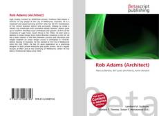 Buchcover von Rob Adams (Architect)