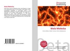 Capa do livro de Wola Mielecka 