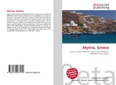 Capa do livro de Myrina, Greece 