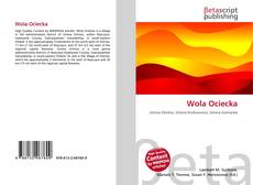 Capa do livro de Wola Ociecka 
