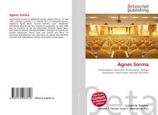 Capa do livro de Agnes Sorma 