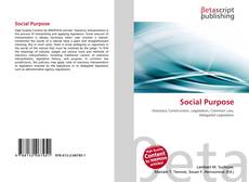 Social Purpose kitap kapağı