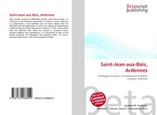 Capa do livro de Saint-Jean-aux-Bois, Ardennes 