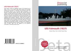 Capa do livro de USS Falmouth (1827) 