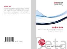 Walter Feit kitap kapağı