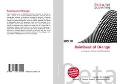 Portada del libro de Raimbaut of Orange
