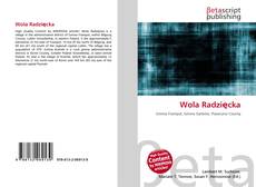 Wola Radzięcka kitap kapağı