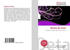 Raimo de Vries的封面