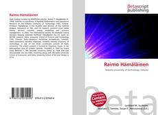 Raimo Hämäläinen kitap kapağı