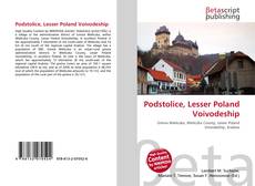 Podstolice, Lesser Poland Voivodeship kitap kapağı