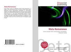 Wola Romanowa的封面